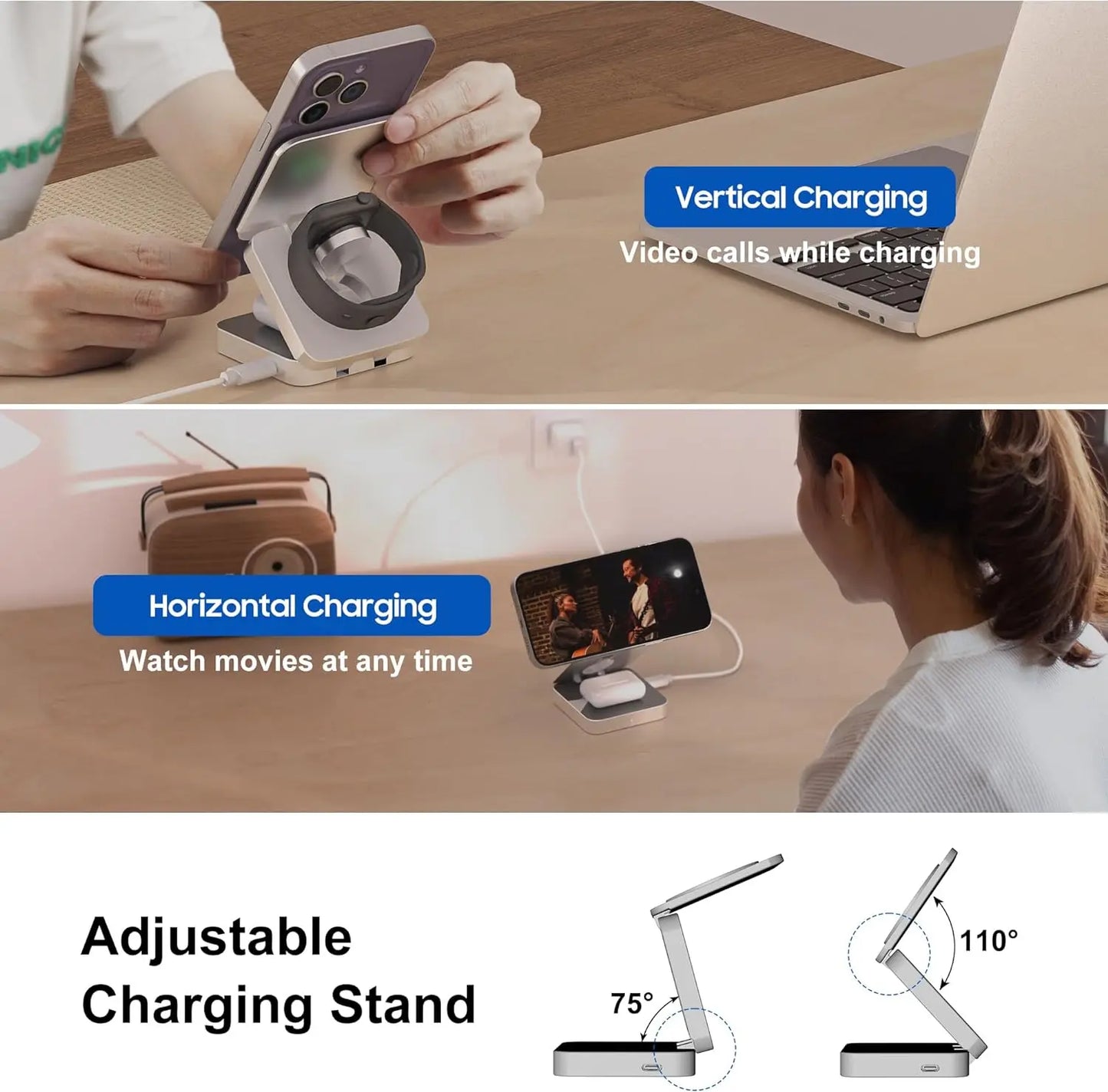 MagSafe Trio Wireless Charger Stand