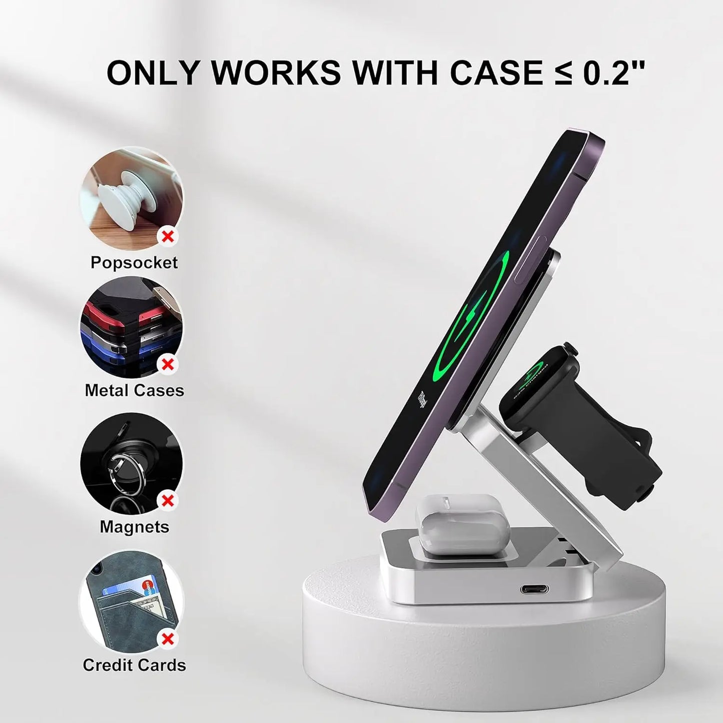 MagSafe Trio Wireless Charger Stand