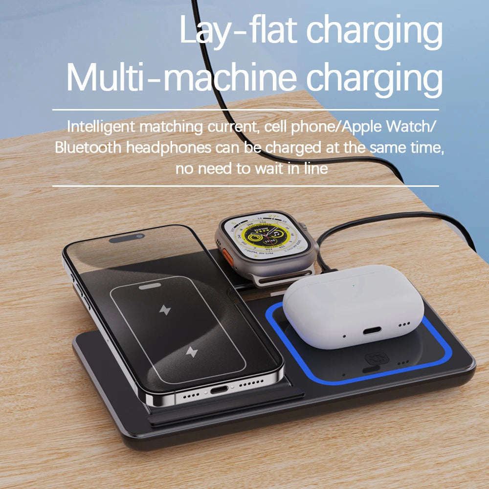 Foldable Fast Wireless Charger Stand