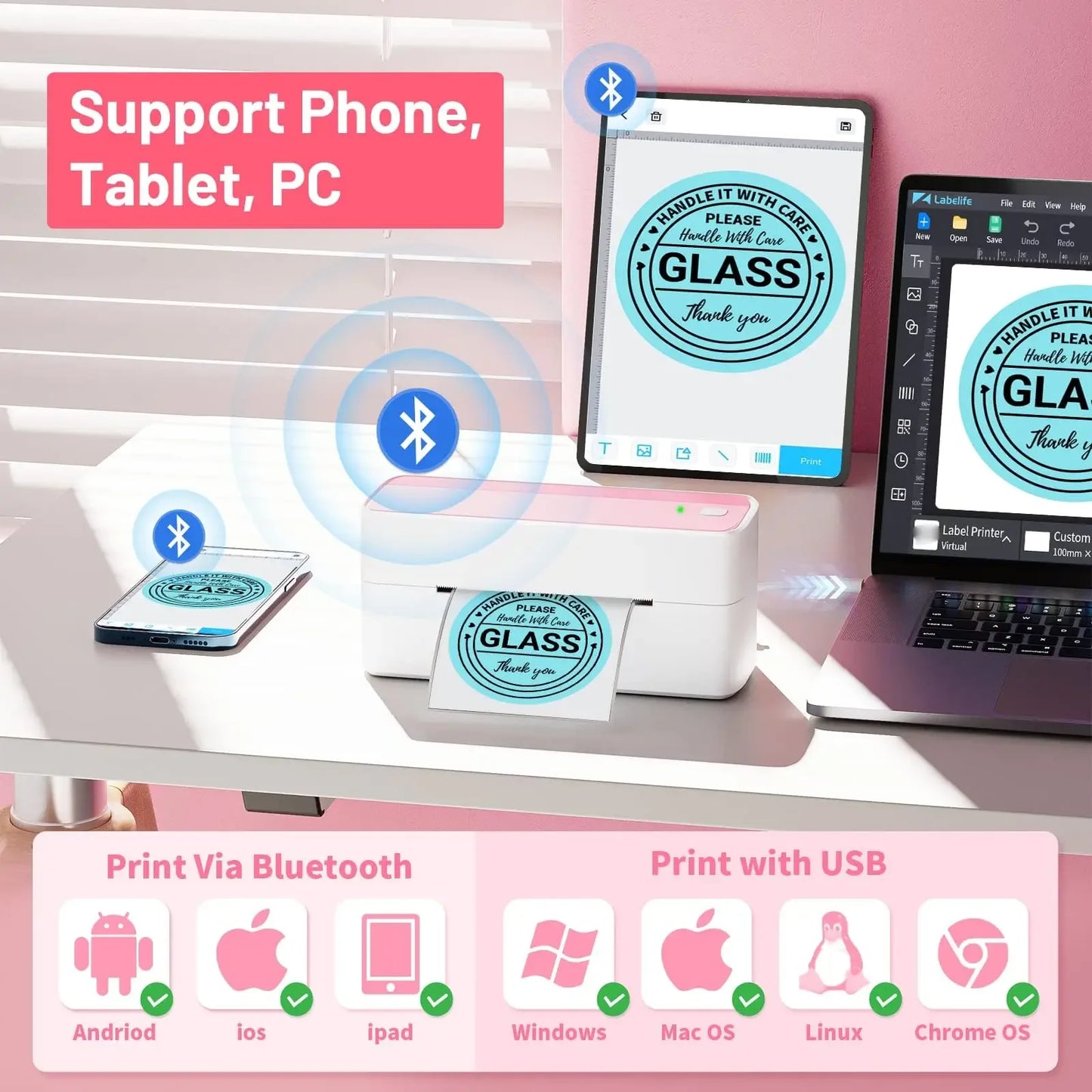 Phomemo Smart Label Printer