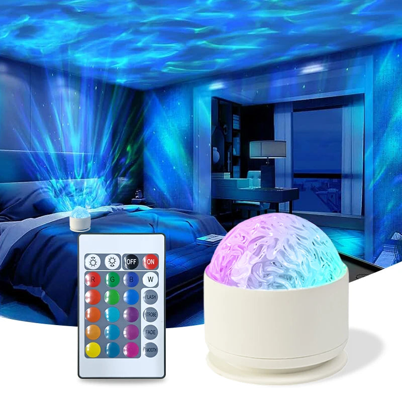 Magic Wave Night Light Projector